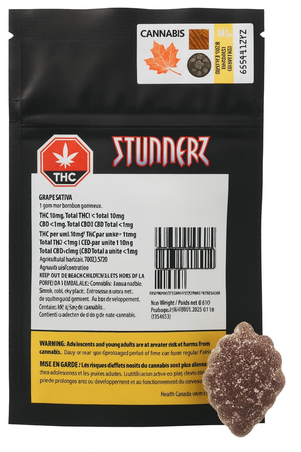 Stunnerz Grape - 1 x 10mg