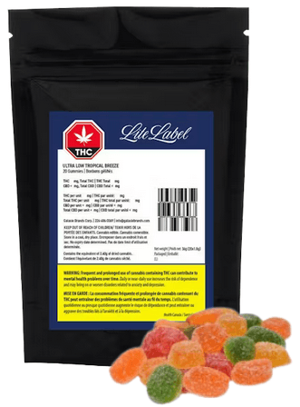 Lite Label Tropical Breeze - 20 x 0.5mg