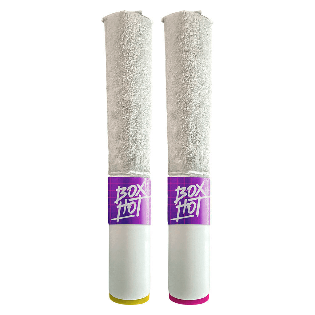 BOXHOT Boxhot Pear Herer And Strawberry Diesel THCa Coated Infused Prerolls 2x1g