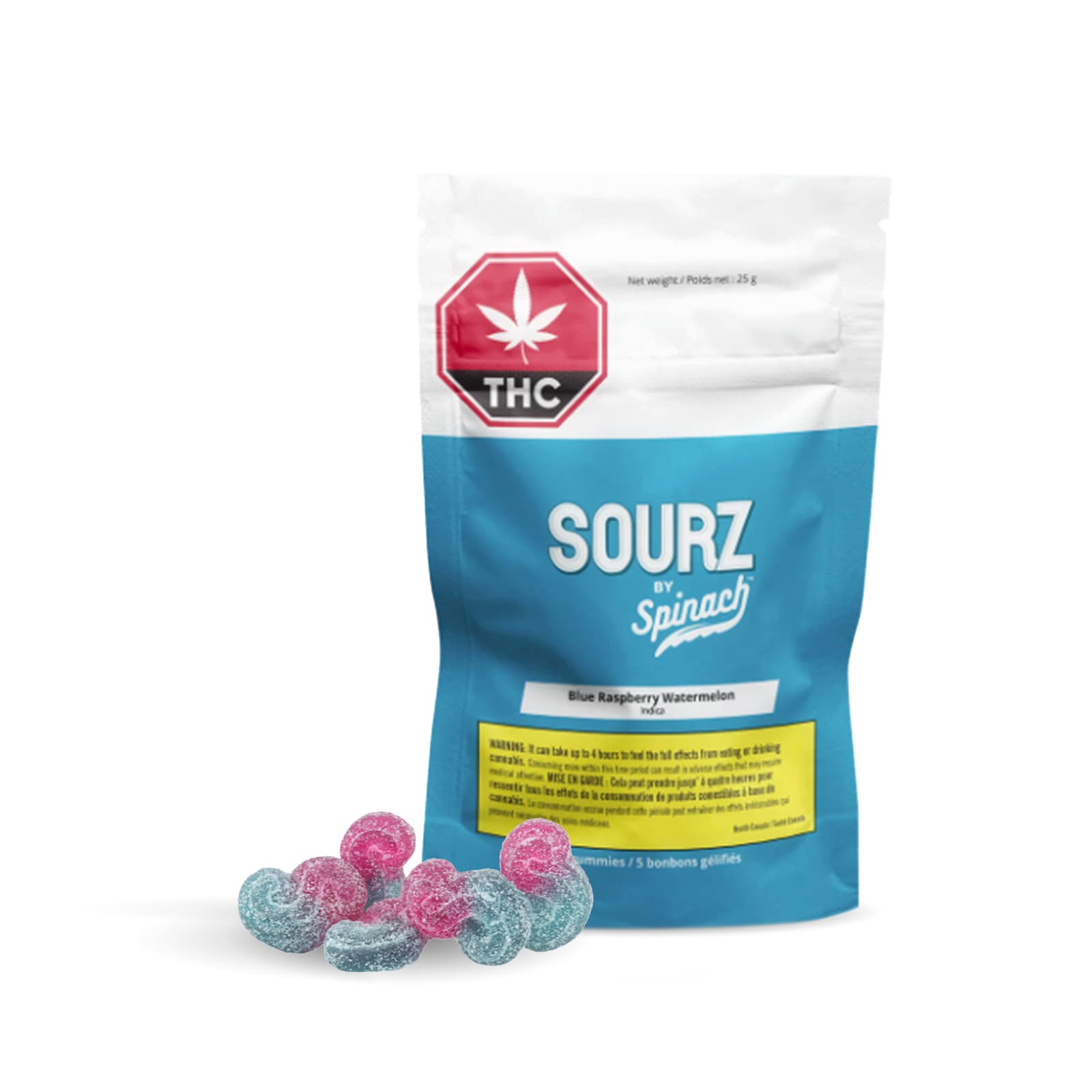 Spinach SOURZ Blue Raspberry Watermelon