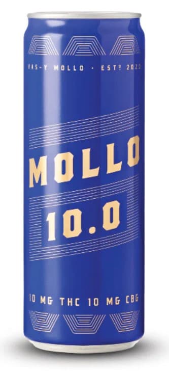 Mollo 10 - 1:1 THC:CBG - 10mg - 355ml