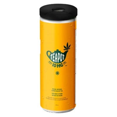 TeaPot Lemon Black Tea - Rosin Infused - 10mg - 355ml