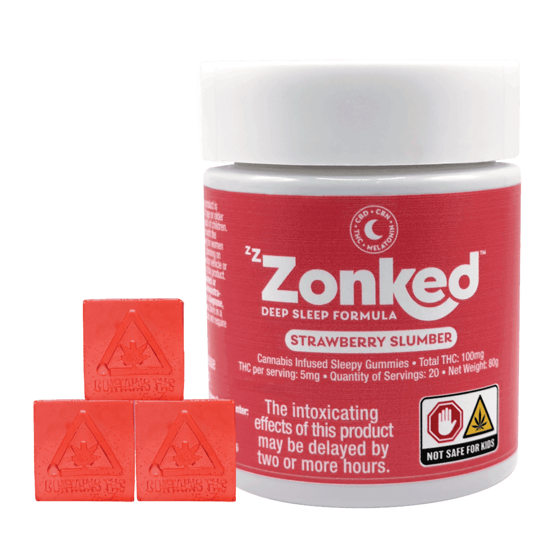 Zzzonked Strawberry Slumber - 20pk Gummies