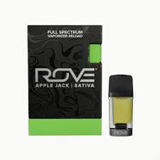 ROVE Apple Jack | Melted Diamond Live Resin Vaporizer | 1.0g (Reload)