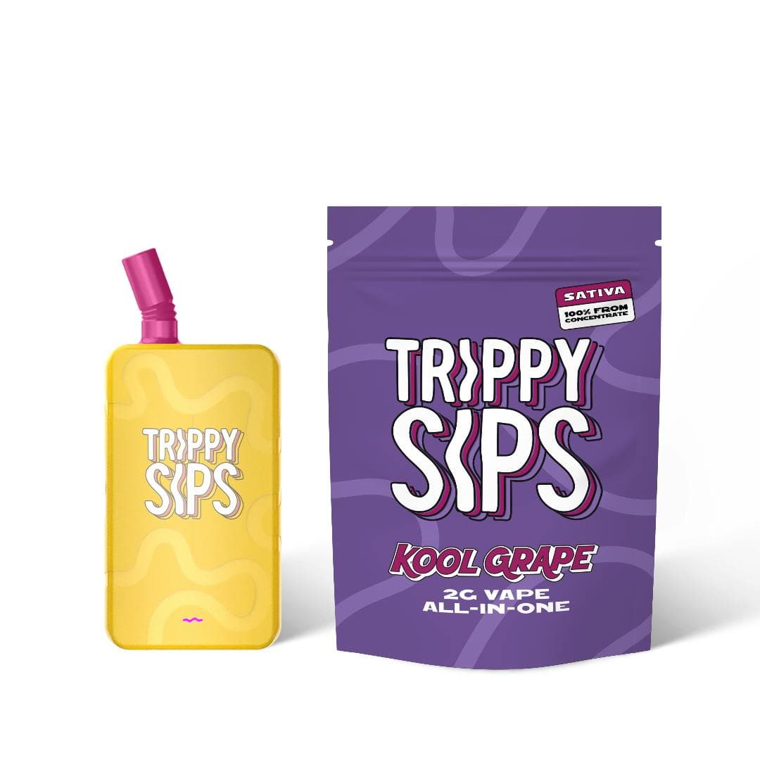 Trippy Sips Kool Grape: Disposable - 2g