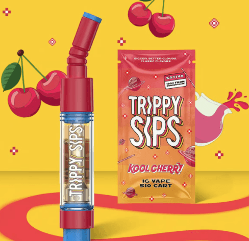 Trippy Sips Trippy Sips Kool Cherry 1g Cartridge