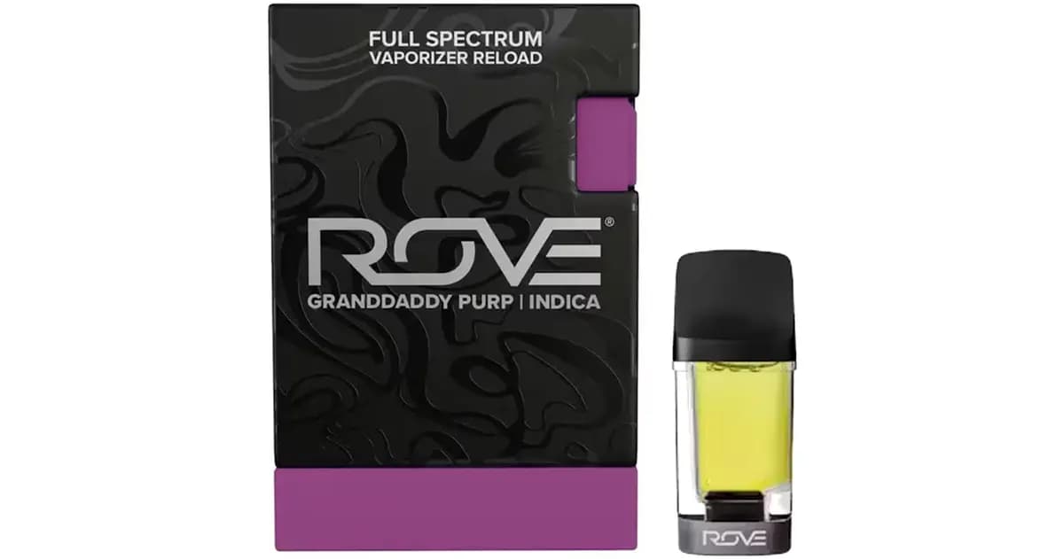 ROVE Granddaddy Purp | Melted Diamond Live Resin Vaporizer | 1.0g (Reload)