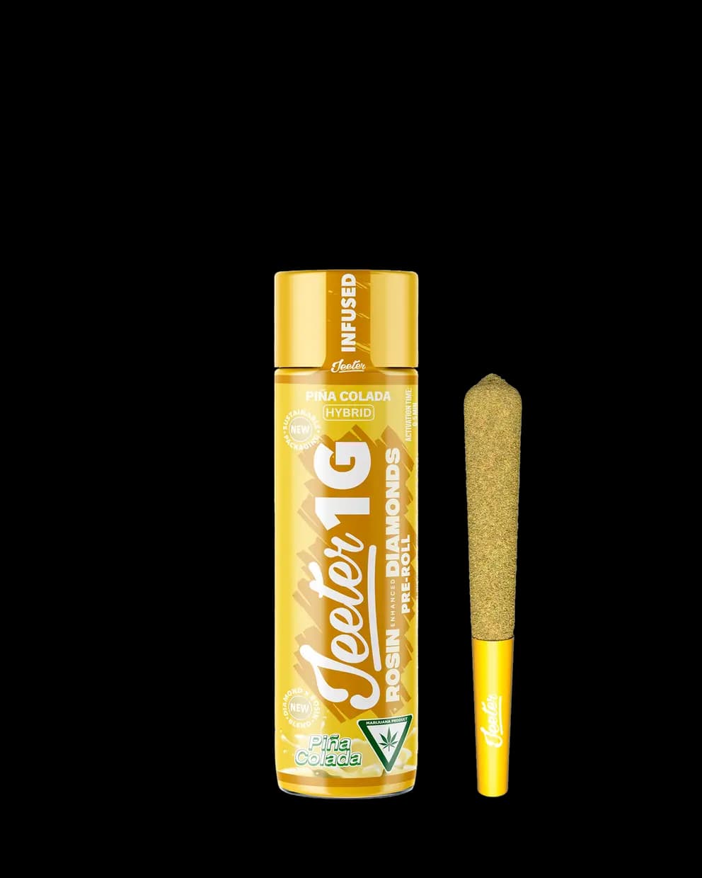 Jeeter Piña Colada Quad-Infused Jeeter Joint | 1g