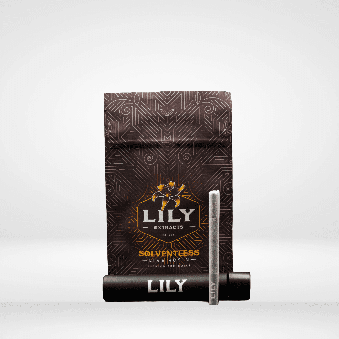Lily Extracts Lily Extracts: Infused Pre-Roll Rosin & Hash Spark Plug 1.2g/1pk