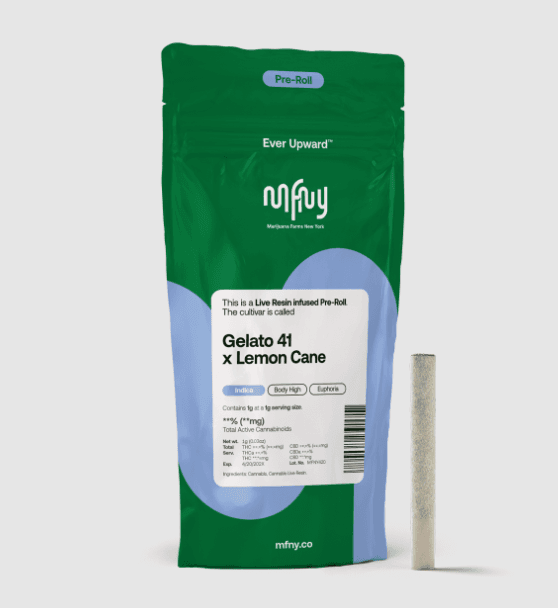 MFNY Candy Rain x Candy Rain Live Resin Infused Pre-Roll | .75g