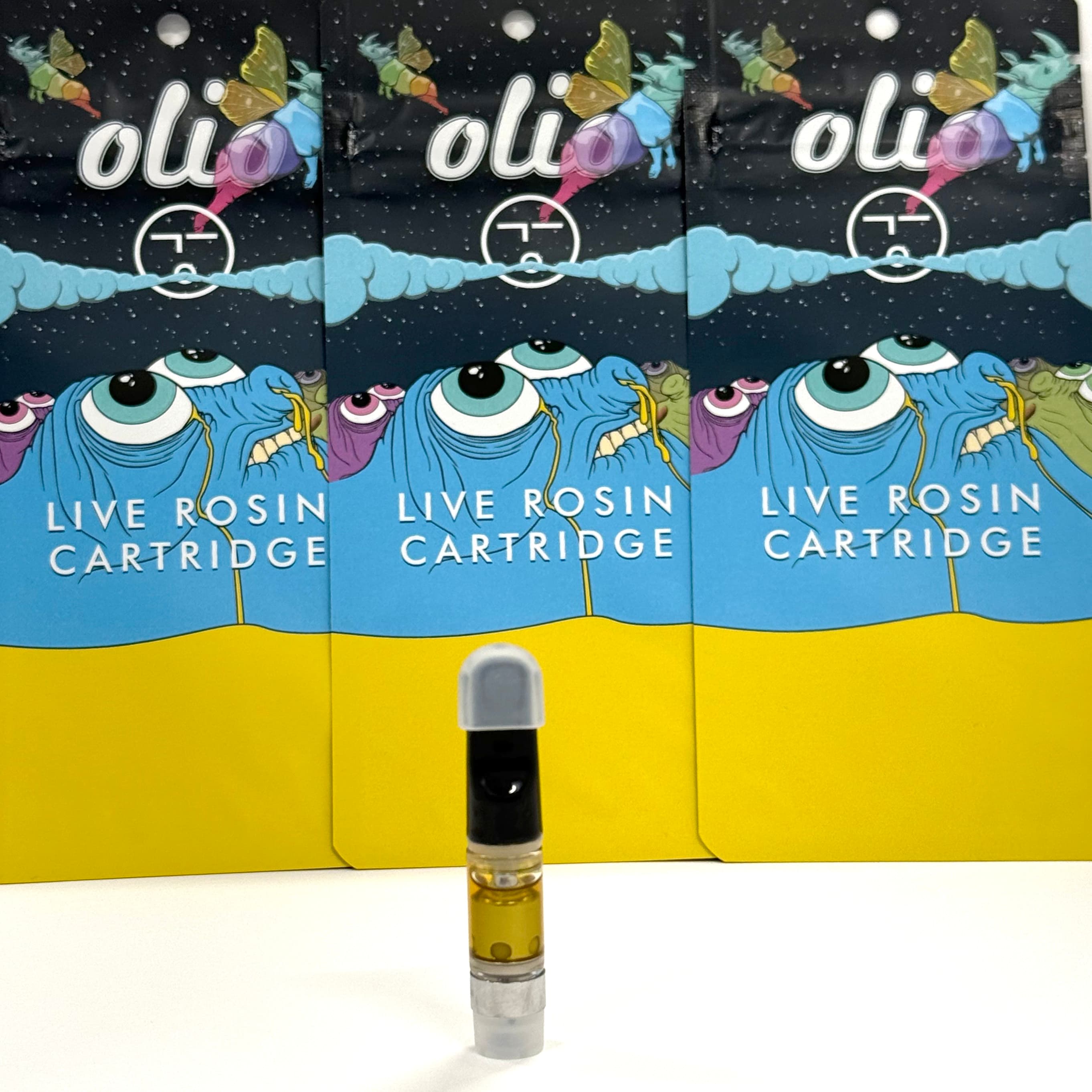 Olio Rainbow Sketti | 0.5g | Live Rosin | Cartridge