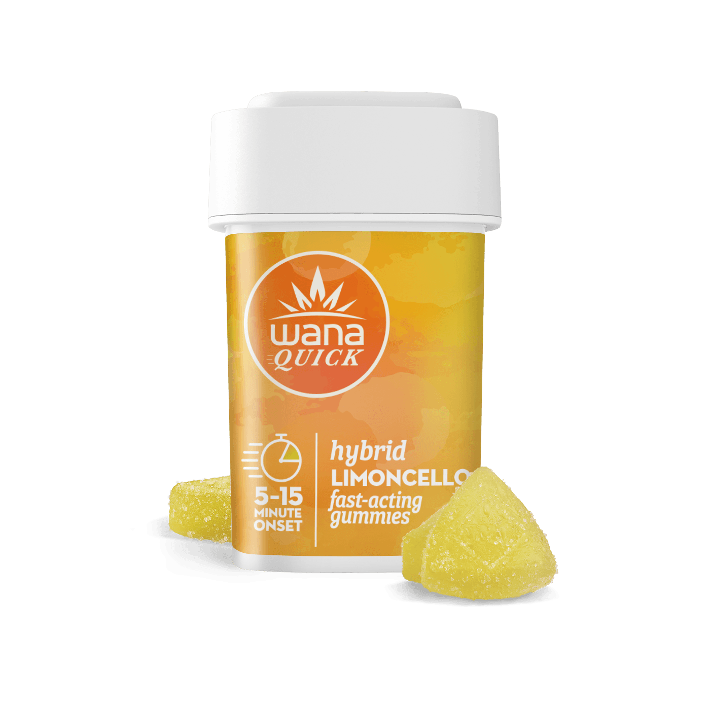 Wana Quick Limoncello Gummies Hybrid [10 pack] | 100mg
