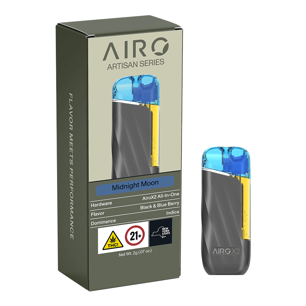 Airo AiroX - Midnight Moon Artisan Solventless Disposable Vape - 2g