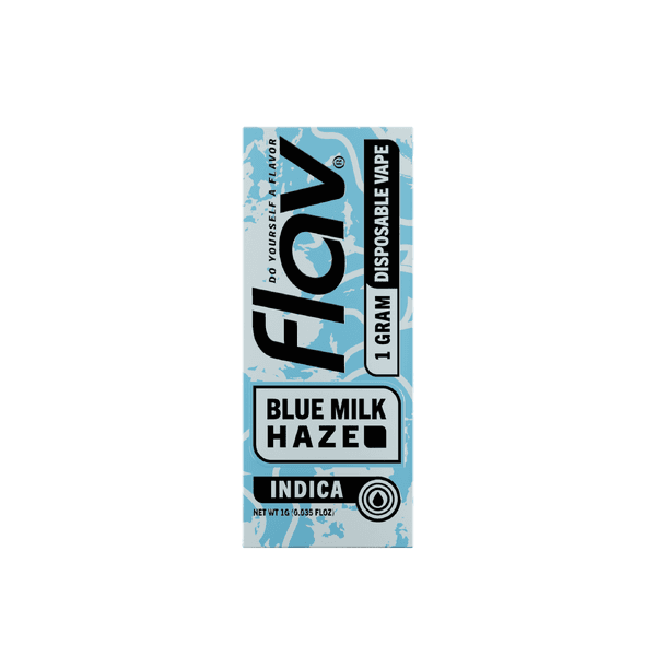 FLAV Blue Milk Haze - All In One Vape - 1g - Indica