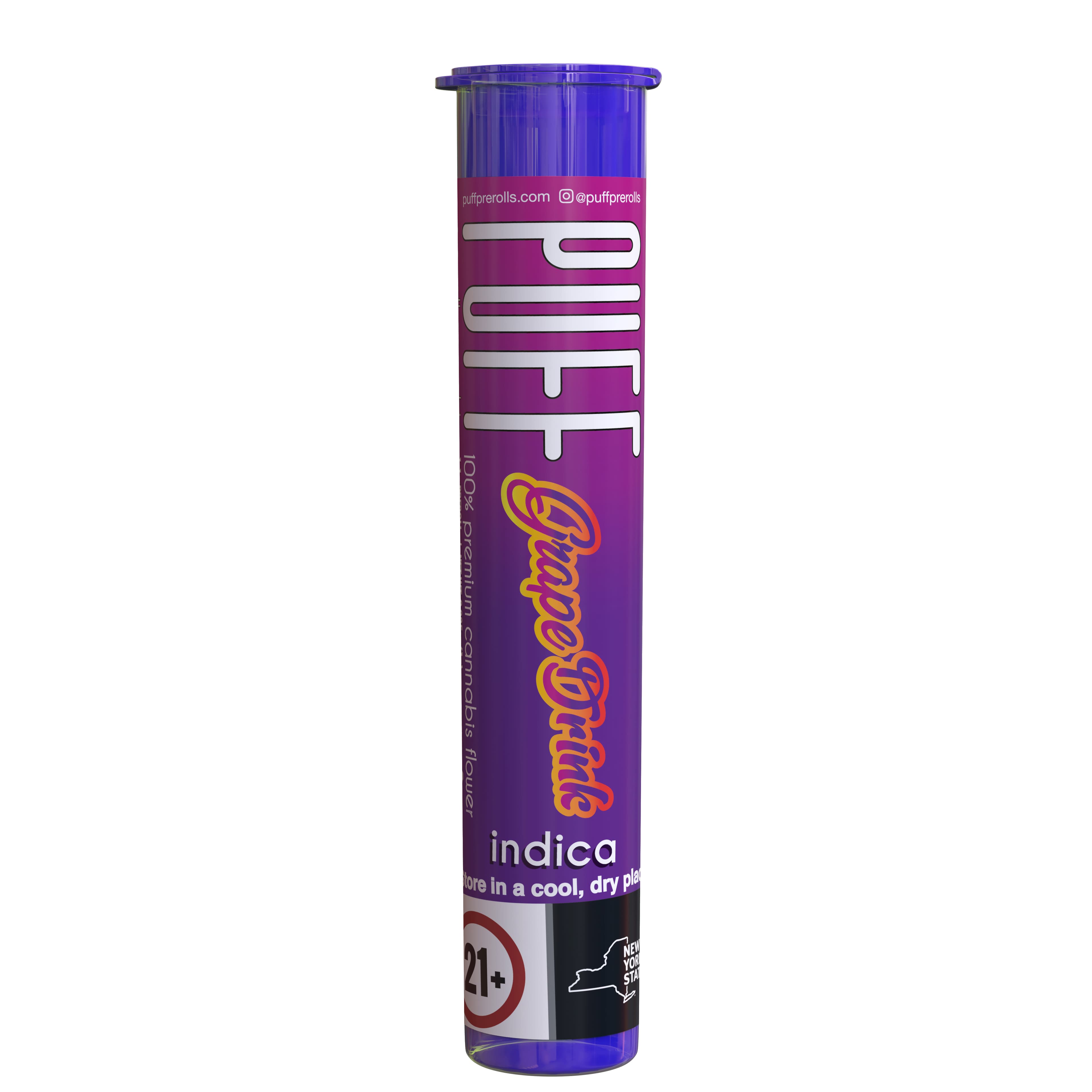 PUFF Pre-Rolls Grape Drink - indica - 1 gram pre-roll
