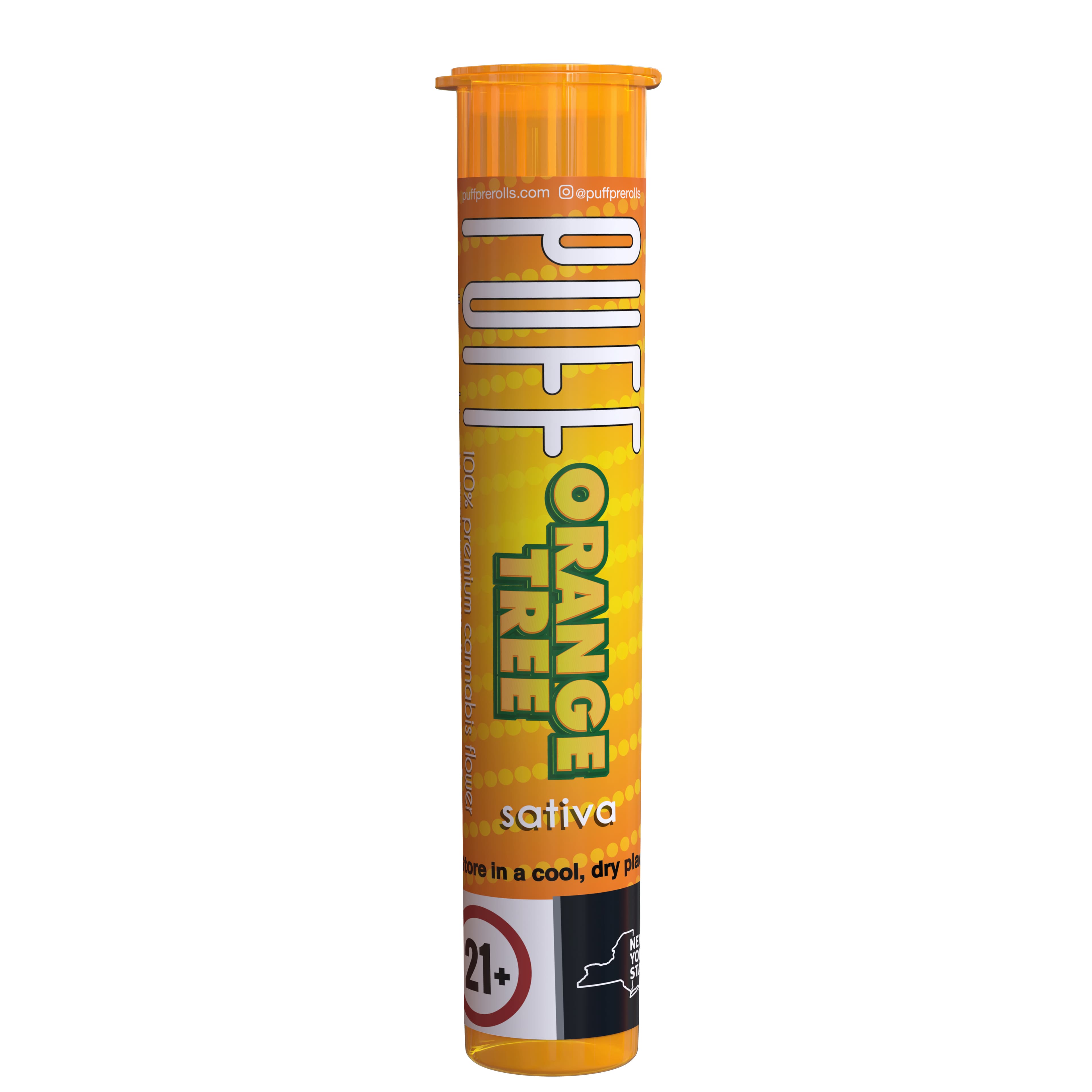 PUFF Pre-Rolls Orange Tree - sativa - 1 gram pre-roll
