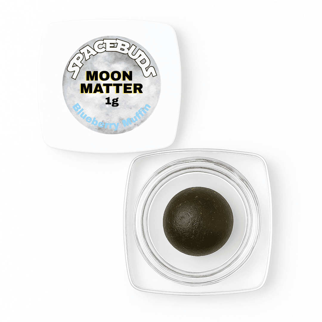 Spacebuds Spacebuds 1g Moon Matter Blueberry Muffin Hybrid 52.3%THC