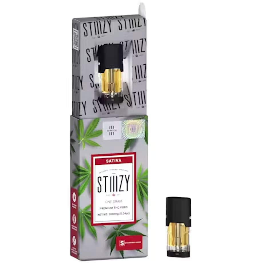 STIIIZY Strawberry Cough Original THC Pod | 1g