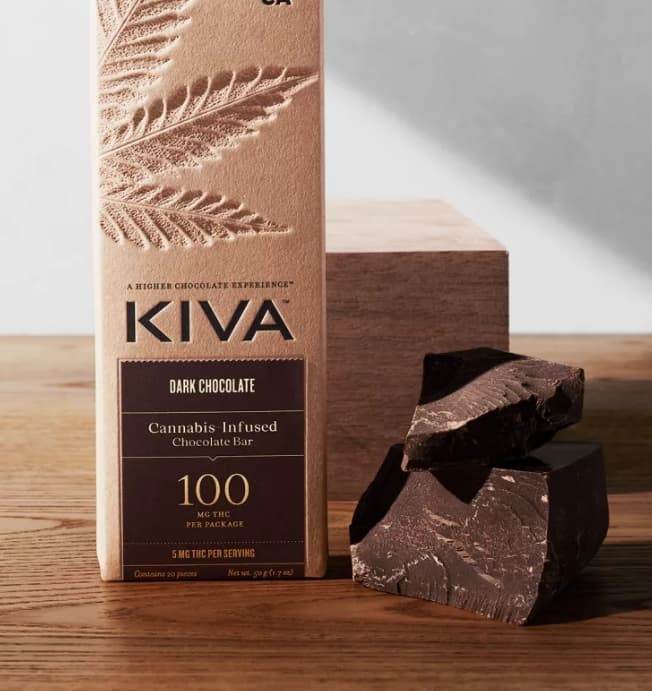 Kiva AU - Kiva | Dark Chocolate | 5mg/20pk Chocolate