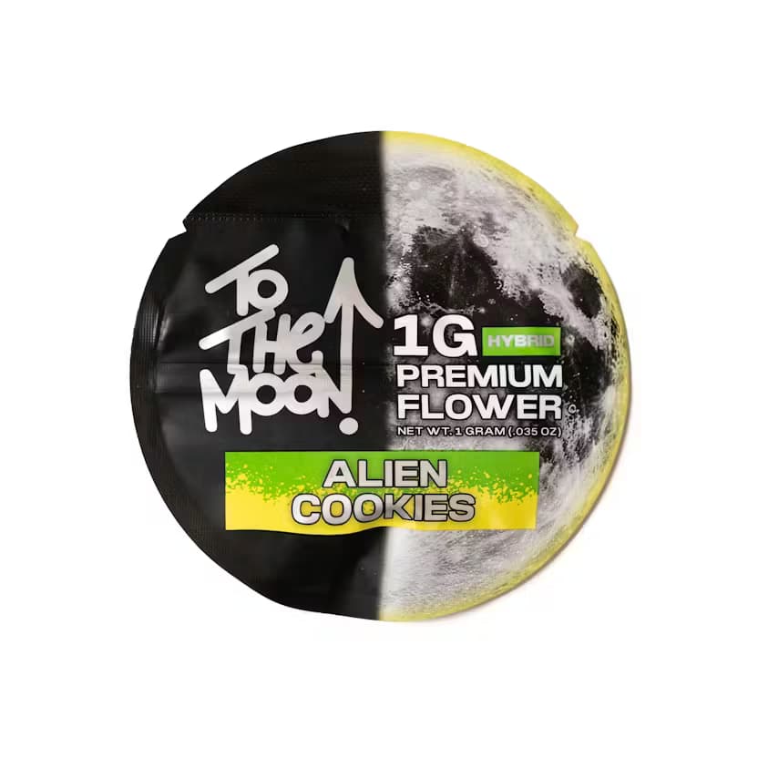 To The Moon Alien Cookies - Premium Smalls - 1g
