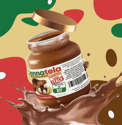 Cannatela HAZELNUT-COCOA SPREAD | 100MG