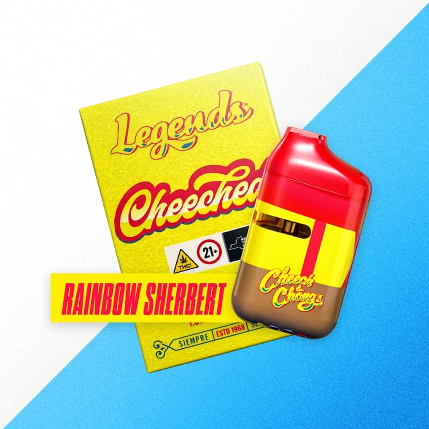 Cheech & Chong Rainbow Sherbert | Cheeched AIO | 1g