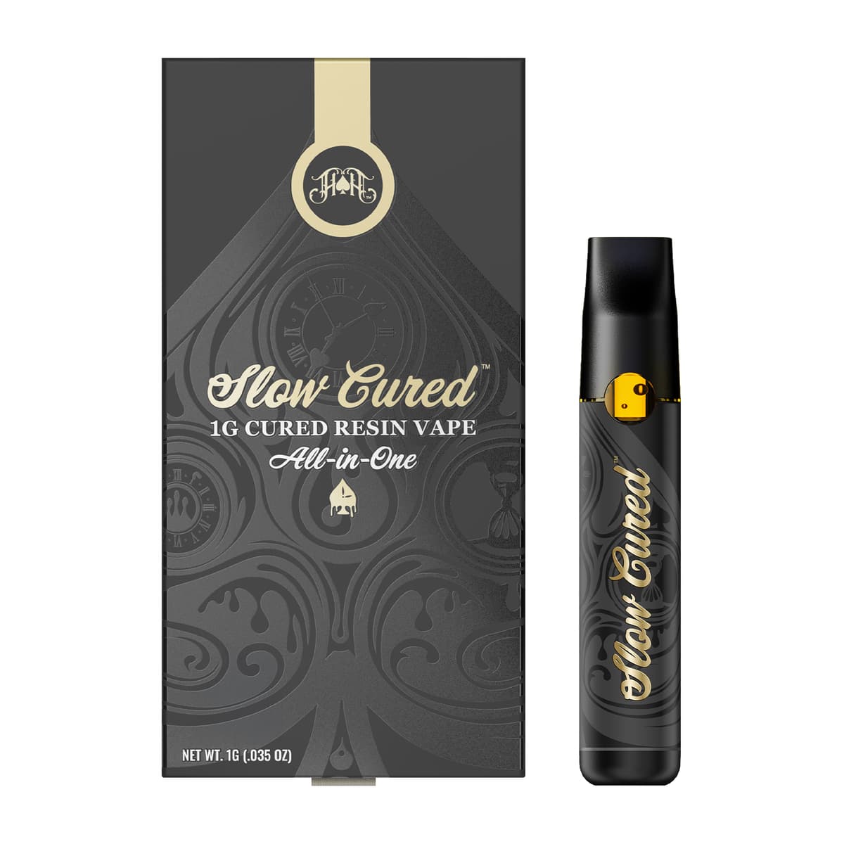 HEAVY HITTERS Raspberry Cough | Sativa Slow Cured Resin All-In-One 1g
