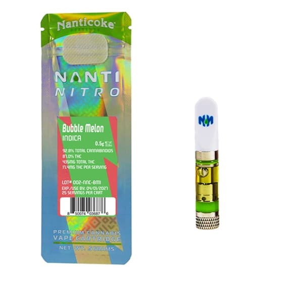 Nanticoke Bubble Melon | Premium Cart | 0.5g