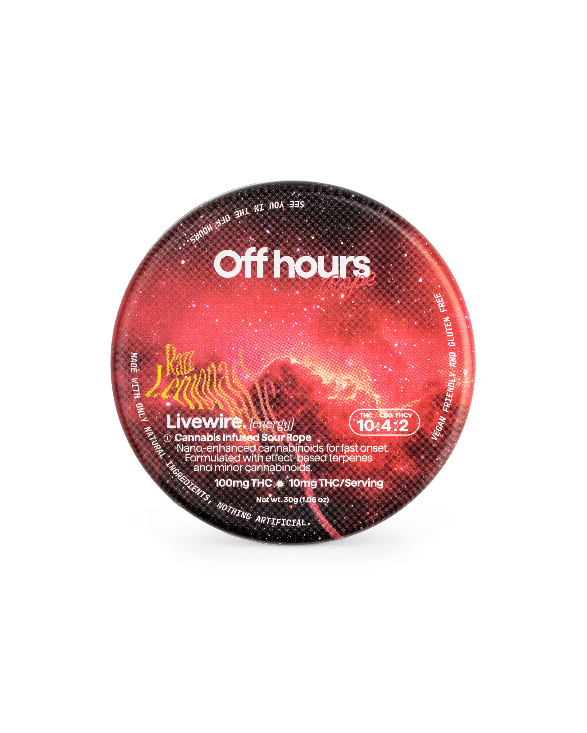 Off Hours Livewire | RAZZ LEMONADE | Sour Rope