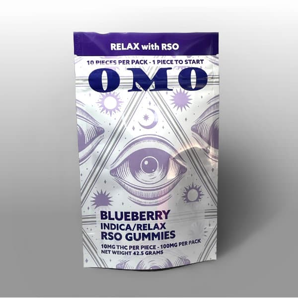OMO Labs Blueberry RSO Gummy