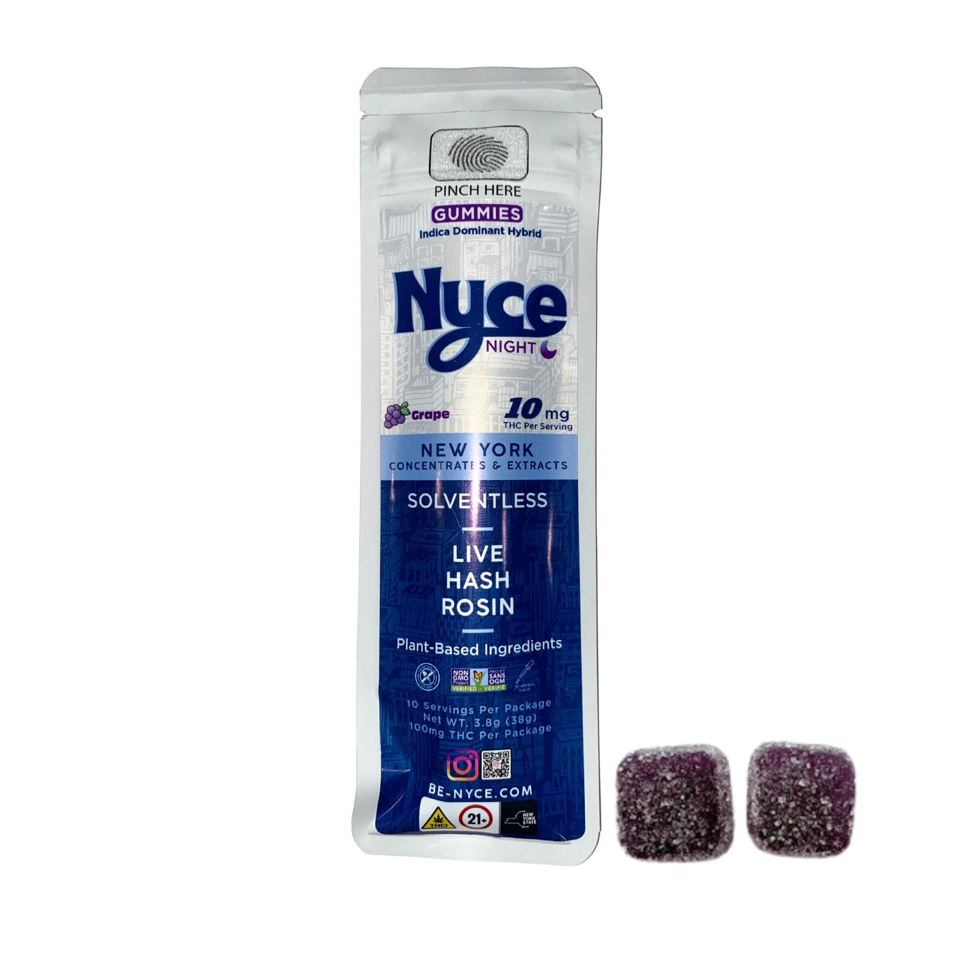 NYCE NYCE - Peach Gummies - 10mg