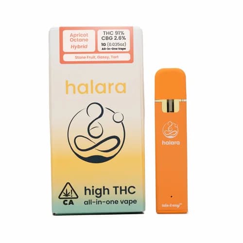 Halara Apricot Octane - AIO - 1g
