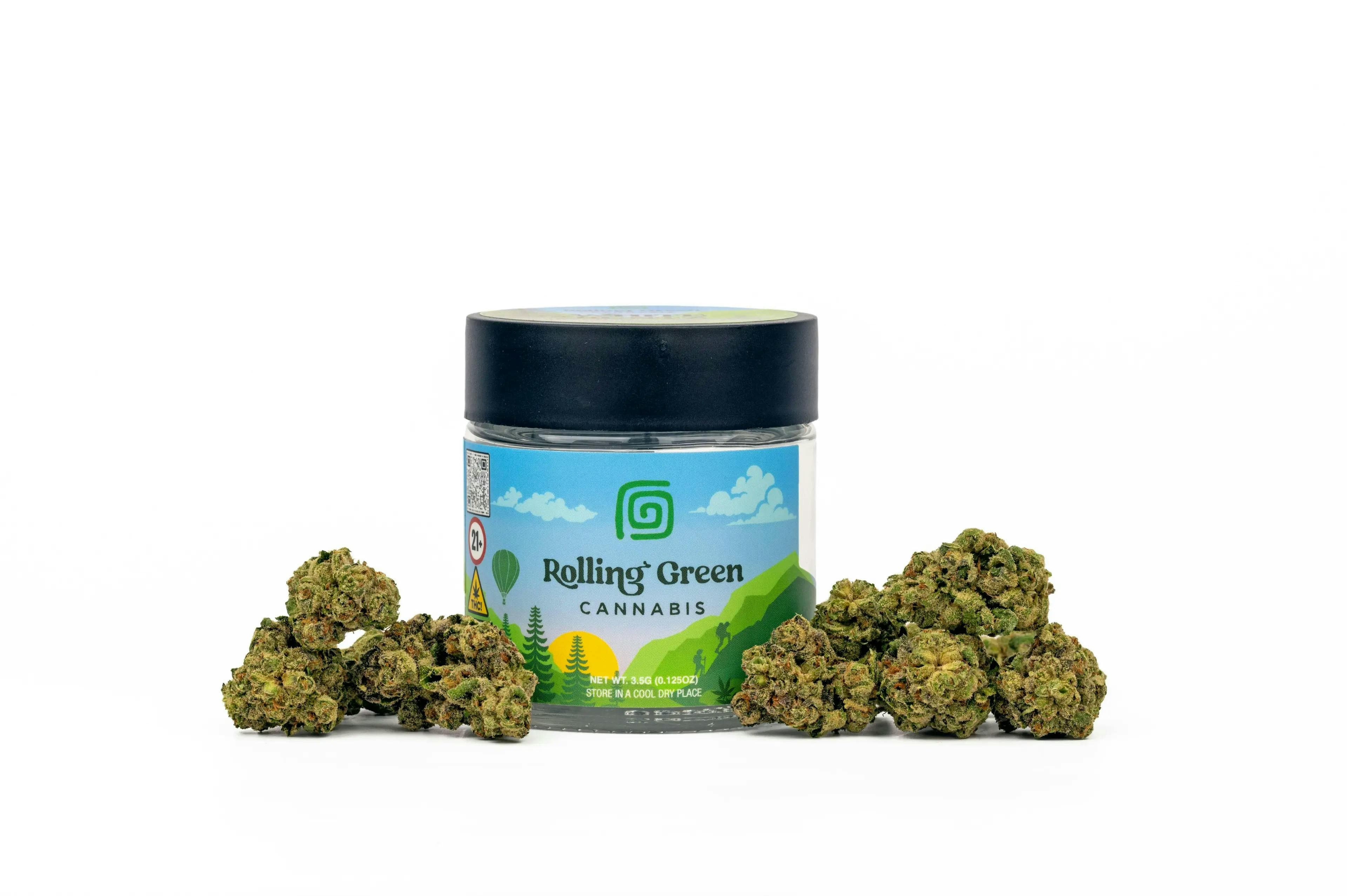 Rolling Green Rolling Green - White Chocolate Chip - 3.5g