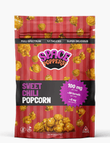 Space Poppers Sweet Chili | Popcorn | 100mg