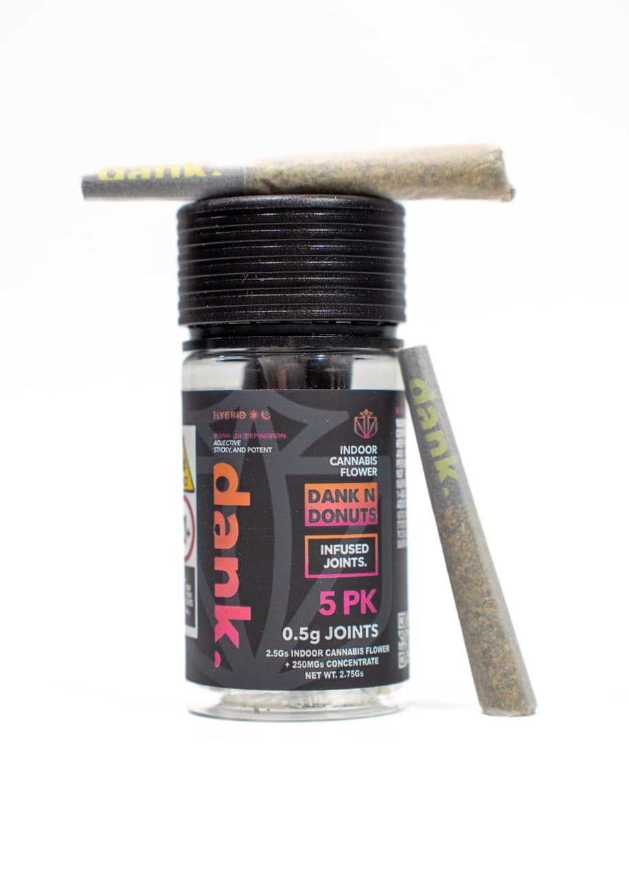 DANK Infused 5 pack | Dank n Donuts | 2.75g