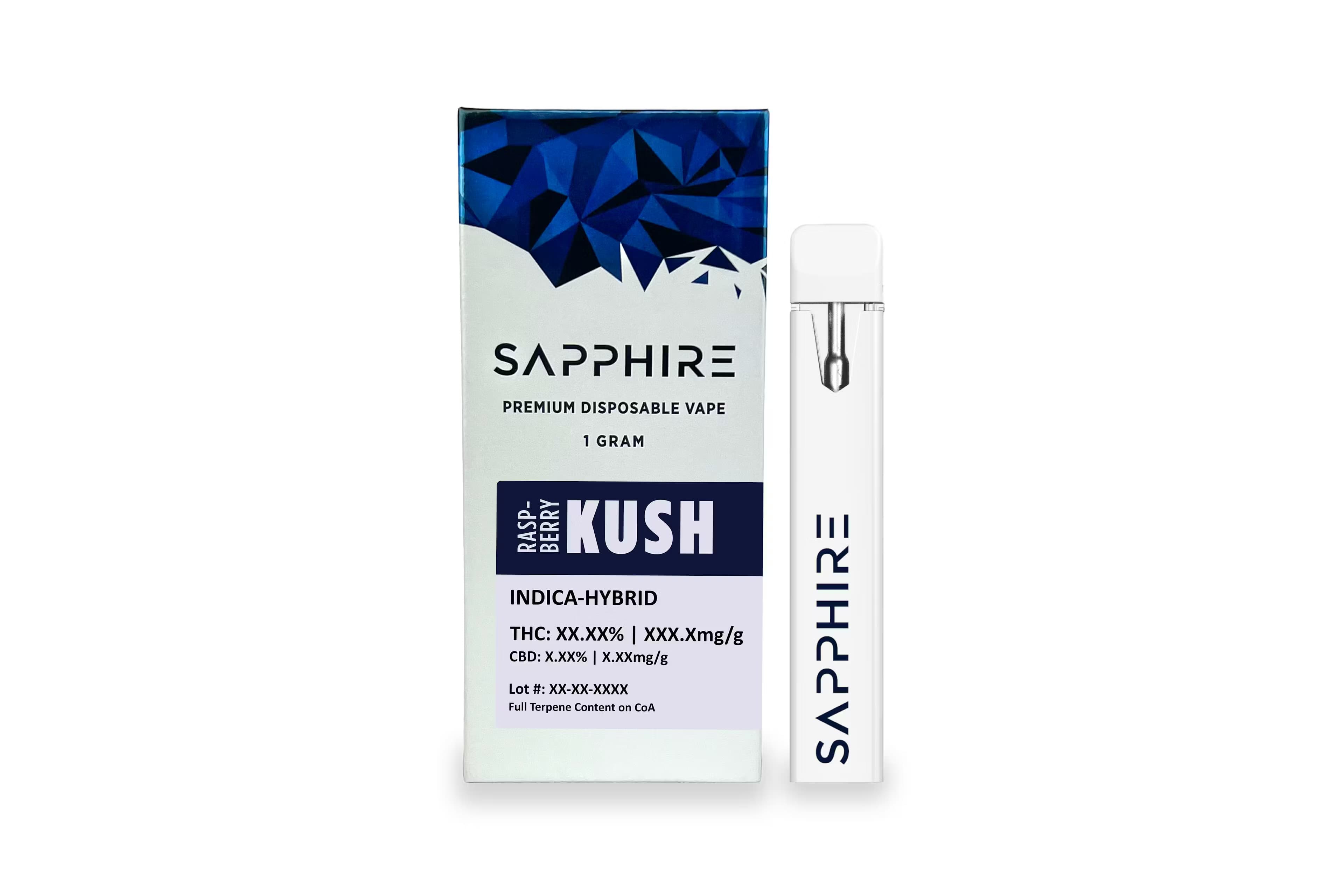 Sapphire Raspberry Kush | Vape