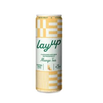 Layup Layup Mango Tea Fast Acting Beverage 10mg Beverages