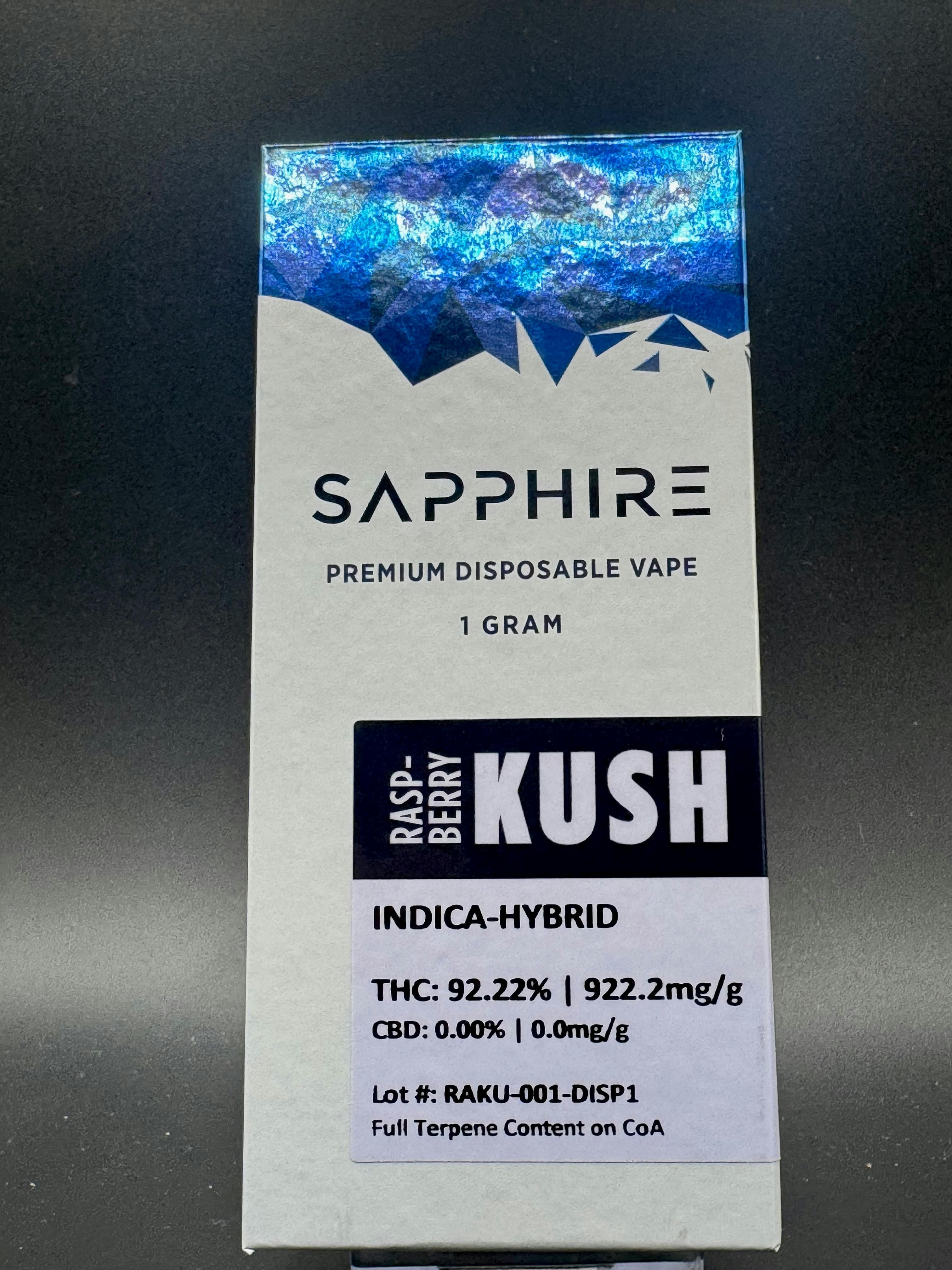 Sapphire Raspberry Kush | Vape