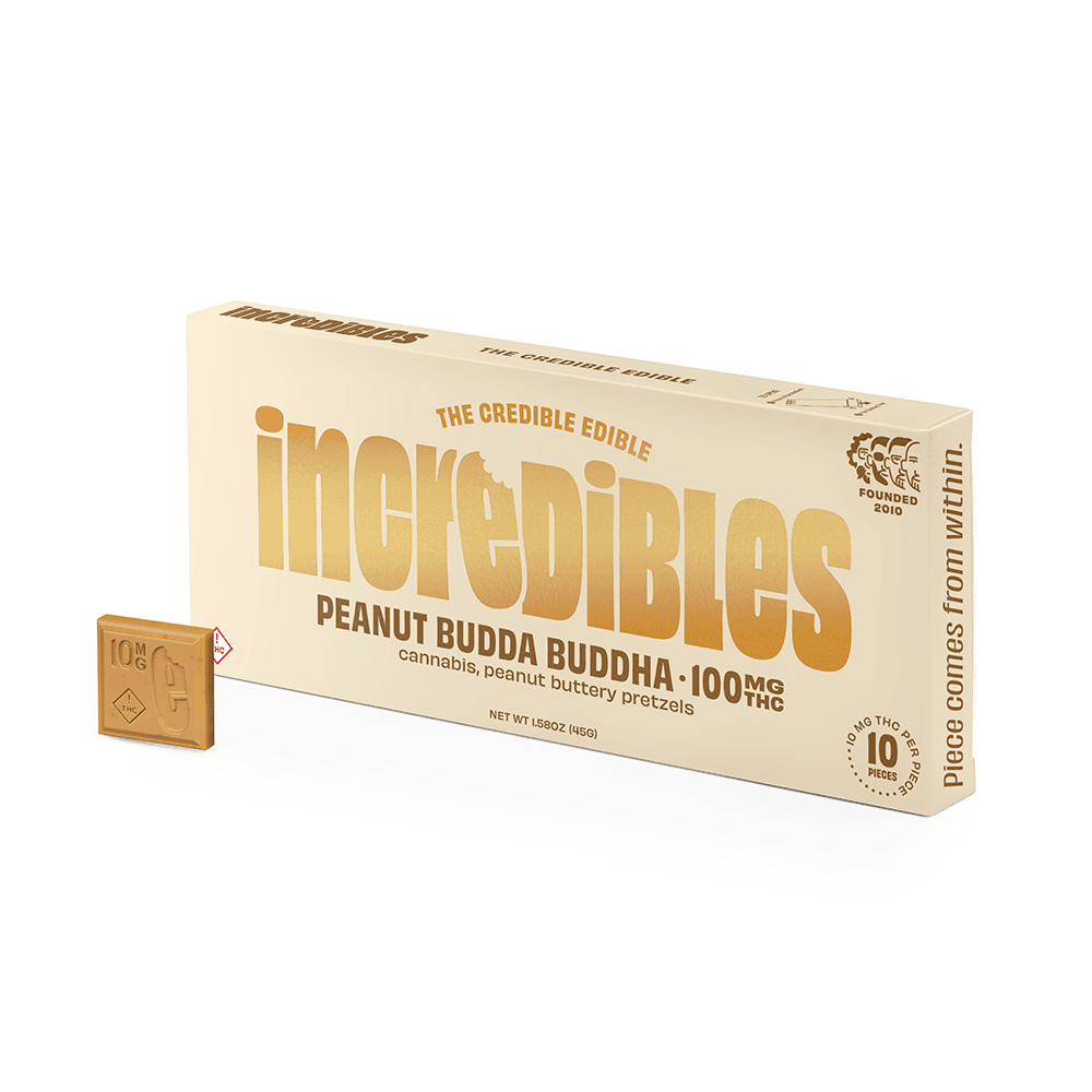 incredibles Peanut Budda Buddha Bar [10pk] (100mg)