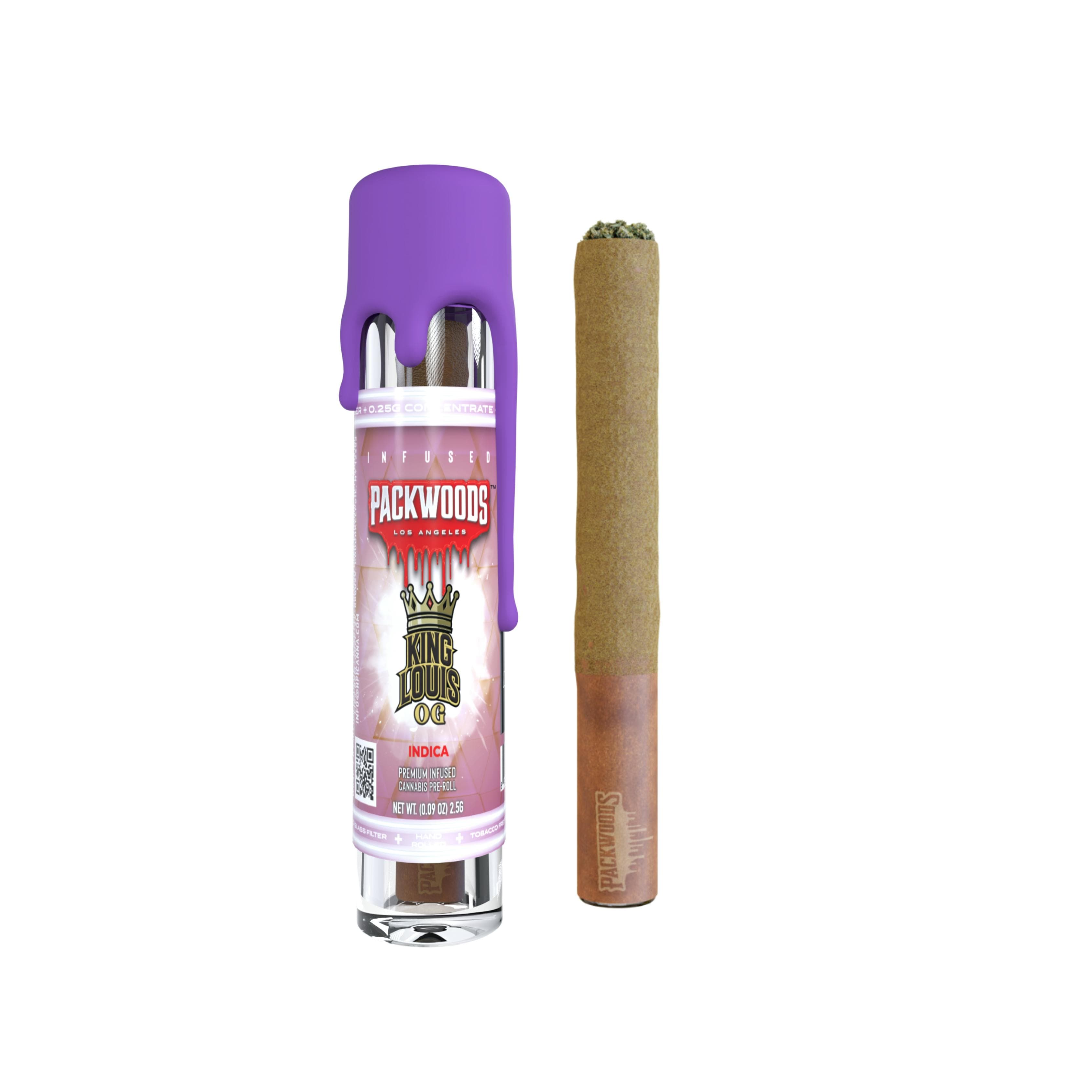 Packs CLASSIC | INFUSED BLUNT | KING LOUIS OG | 2.5g