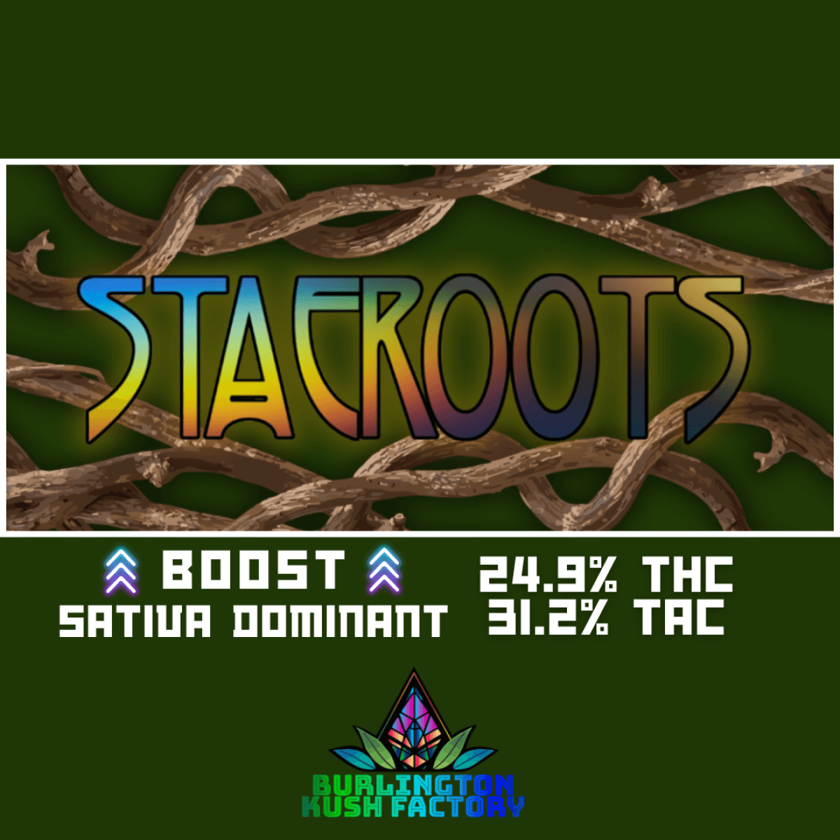 Burlington Kush Factory STAE ROOTS [1g]