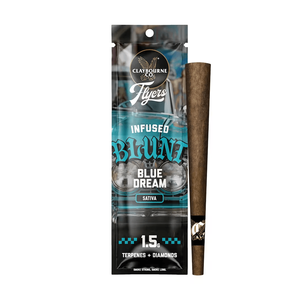 Claybourne Co. Flyers | Blue Dream | Infused Blunt