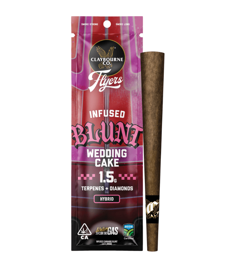 Claybourne Co. Flyers | Wedding Cake | Infused Blunt