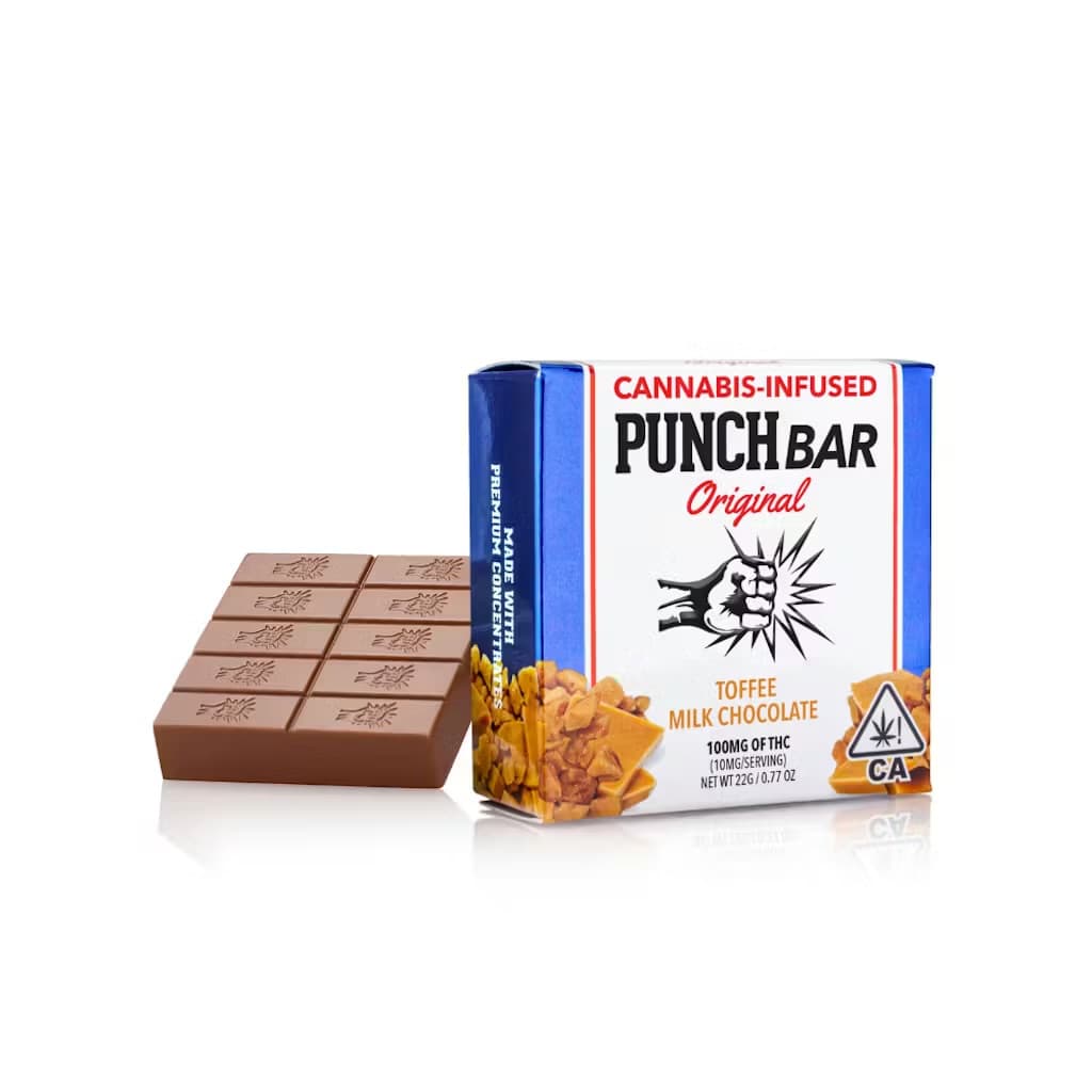 PUNCH Toffee Milk Chocolate | 100mg