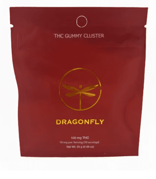 Dragonfly Dragonfly | 100mg Gummy Cluster | Pineapple