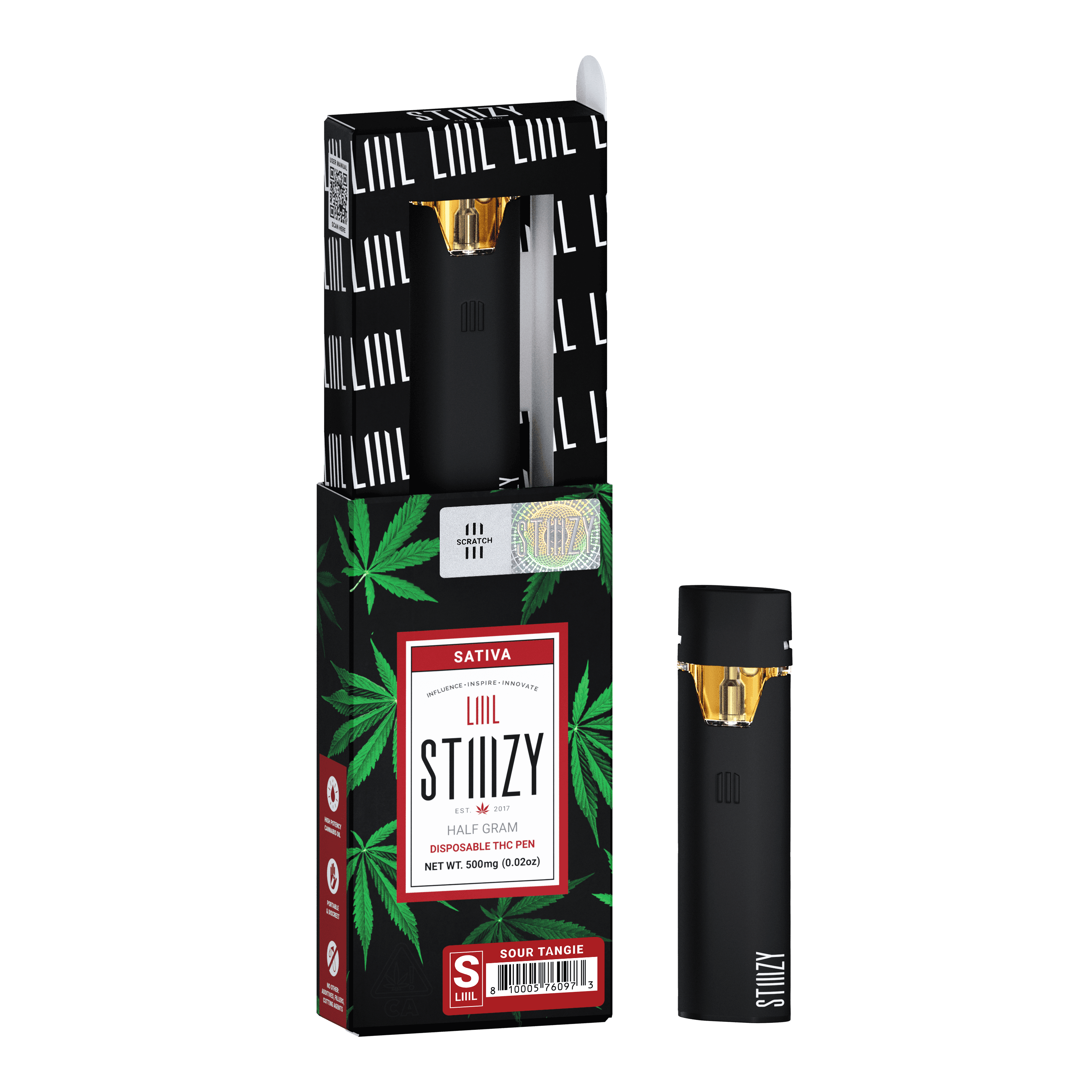 STIIIZY Sour Tangie LIIIL Disposable THC Pen | 0.5g