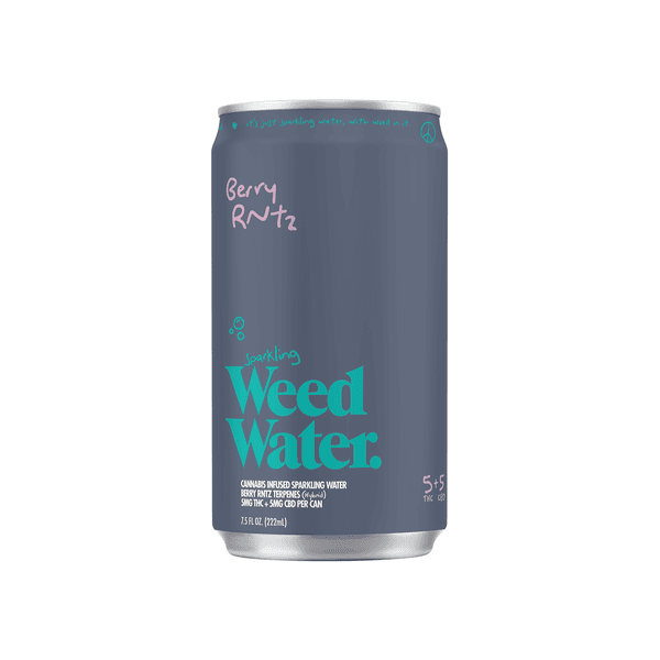 Weed Water Berry Rntz Sparkling Water 1:1 THC:CBD | Beverage | 5mg