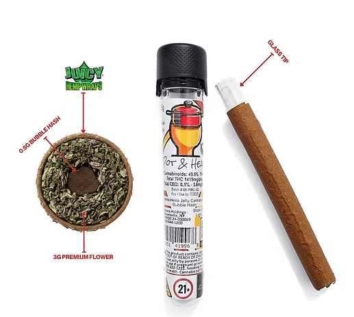 Pot & Head Hash Hole Blunt - Northern Lights