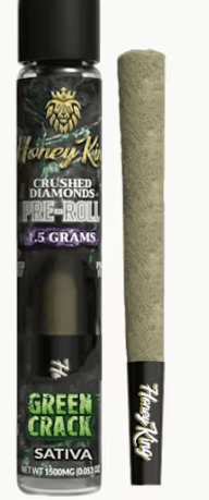 Honey King DIAMOND INFUSED PRE-ROLL - GREEN CRACK