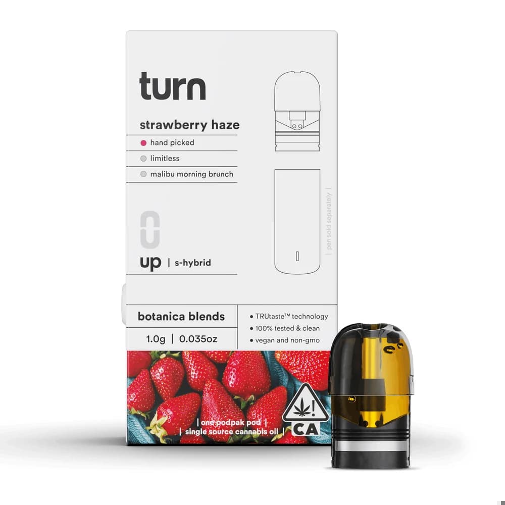 Turn Botanical Blend | Strawberry Haze | Pod